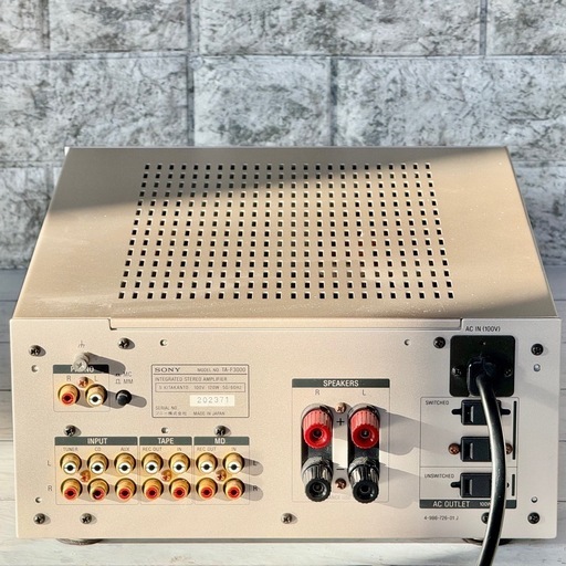 90年代の名機❗️SONY インテグレーテッド・ステレオアンプ TA-F3000 90年代の名機❗️SONY インテグレーテッド・ステレオアンプ TA