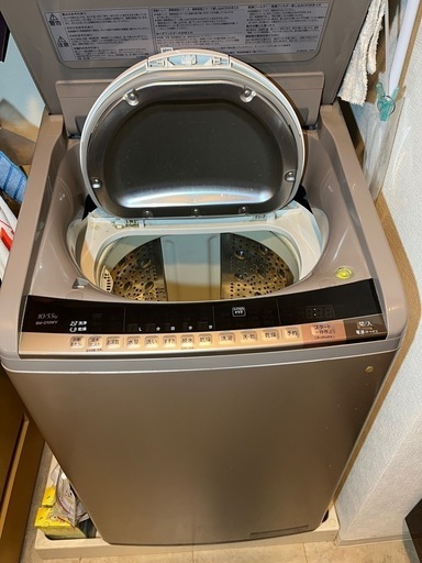 日立 ビートウォッシュ縦型洗濯乾燥機 10kg BW-D10WV