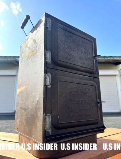 LAより入荷!!　1907年 乾燥機【コンセルボ社】　100年以上も前のアメリカンヴィンテージ　高さ57cm　岐阜より迅速発送!!