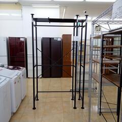 ★ジモティ割あり★ NITORI スチールラック 黒 H214×...