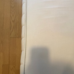 【再掲】無印良品　セミダブルベッド　収納付きの画像