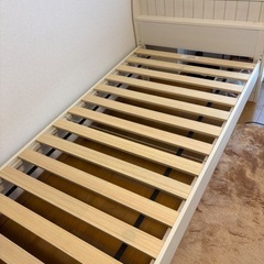 シングルすのこベッド　の画像