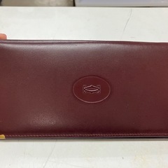 W2503-251 カルティエ風 長財布 中古美品