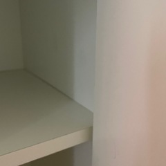 棚　シェルフ　ホワイト　収納家具　木材　の画像