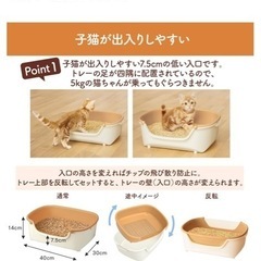 猫用トイレの画像