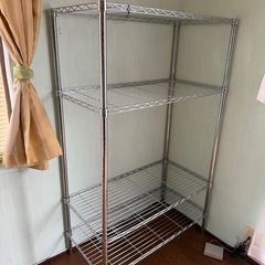 （引き取り先決まりました）メタルシェルフ