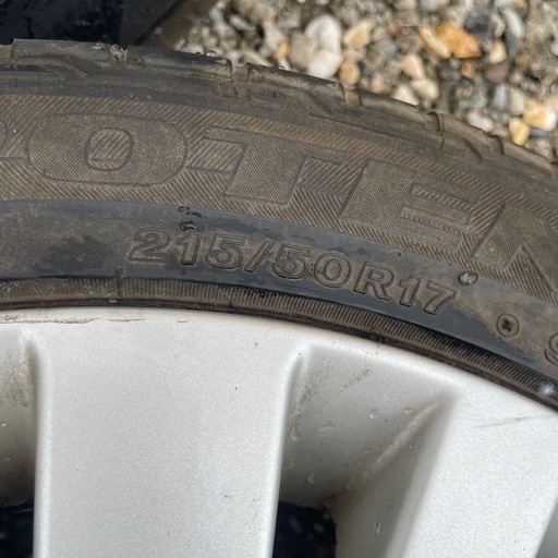 【3/10までのお問い合わせ限定】MAZDA 純正 ホイール 215/50R17 