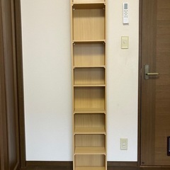 幅の狭いところに置ける本棚