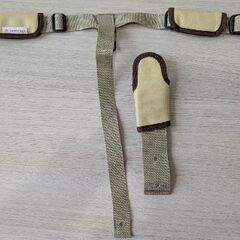 ベビーチェアに取り付けるベルトですの画像