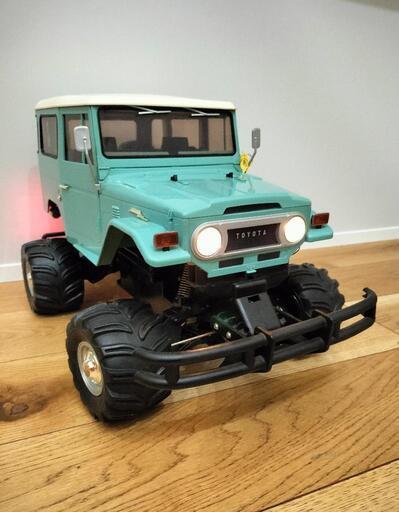 トヨタ ランドクルーザー 1/8サイズ FJ40V ラジコン 青島 アオシマ スカイネット 7.2v 1200mah TOYOTA