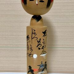 秀月作　伝統こけし①　松島