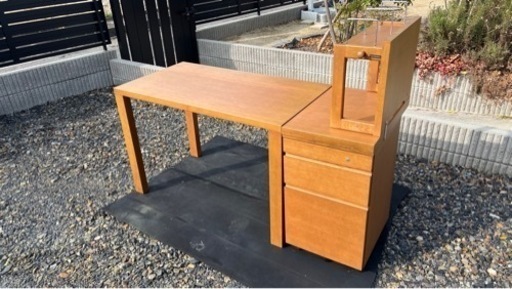 【中古】 karimoku カリモク ボナシェルタ 学習机