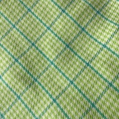 グリーンチェックカーテン6枚セットの画像