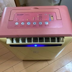 シャープ　衣類乾燥　除湿の画像