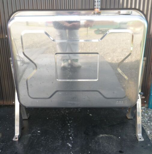 引き取り限定/福岡県・ステンレスタンク角型 90L?タイプ石油タンク /燃料タンク用 灯油ボイラー/中古品・現状渡し/ジャンク品