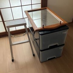 クリア収納ケース（２こ）