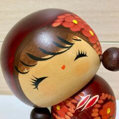 こけし　おさげ①　女の子の画像