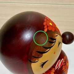 こけし　おさげ①　女の子の画像