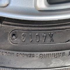 【取引中】美品‼️145／80R13スタッドレス装着アルミホイールの画像