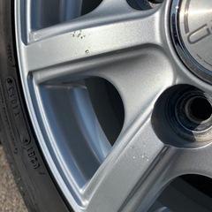【取引中】美品‼️145／80R13スタッドレス装着アルミホイールの画像