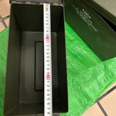 アンモボックス大型　弾薬箱　ステンシル入り　2個セットの画像