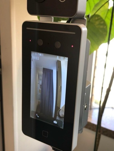 体表面温度測定 AI顔認証 勤怠管理サーモカメラ DS-K1T341BMI-T 楽天
