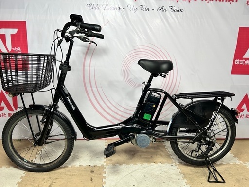 No.442B パナソニックギュット・アニーズ 3人乗り対応 20型 内装3段変速 マットナイト BE-ENMA03整備済み