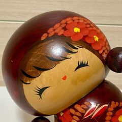こけし　おさげ②　女の子の画像