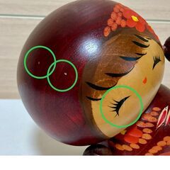 こけし　おさげ②　女の子の画像