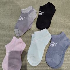 プーマ　夏用ソックス　20〜23㌢