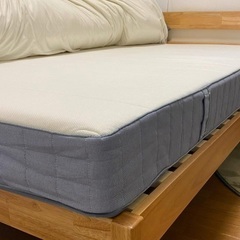 IKEA イケアセミダブルマットレスの画像