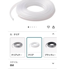 車　ドアガード　クリアの画像