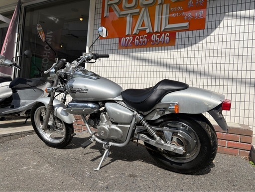 ★20万円！マグナ50 セル1 実働車　ホンダ　マグナ　AC13 原付　アメリカン