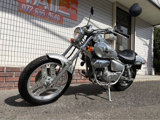 ★20万円！マグナ50 セル1 実働車　ホンダ　マグナ　AC13 原付　アメリカン