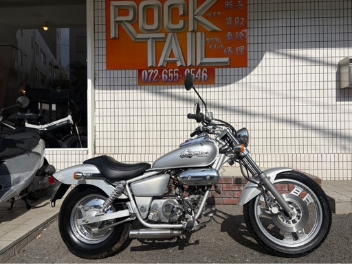 ★20万円！マグナ50 セル1 実働車　ホンダ　マグナ　AC13 原付　アメリカン