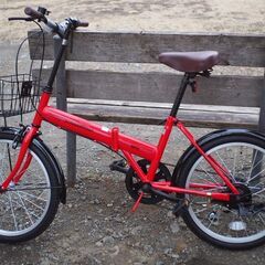 20型　折り畳み自転車　新古車