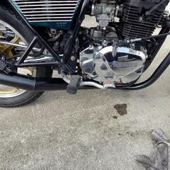 週末値下げKawasaki 　Z250FT　z250LTDショート管マフラー MRS ショート管マフラー KAWASAKI Z250FT ブラック エムテック