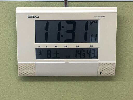 セイコー電波時計　SQ435W