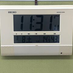 セイコー電波時計　SQ435W