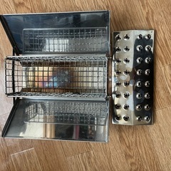 キャンプ　4点セット　燻製　ネット　調理器具の画像
