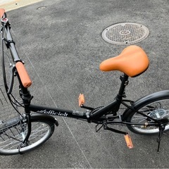 折りたたみ自転車の画像