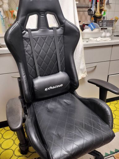 EX RACING ゲーミングチェア 【取りに来られる方限定】