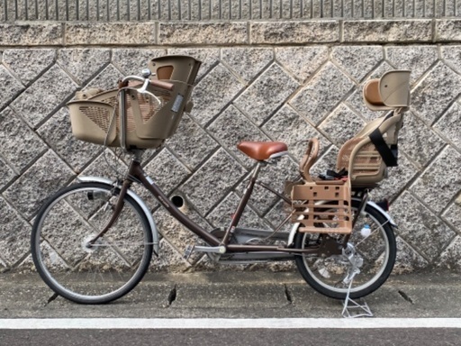 子供乗せ３人乗り自転車