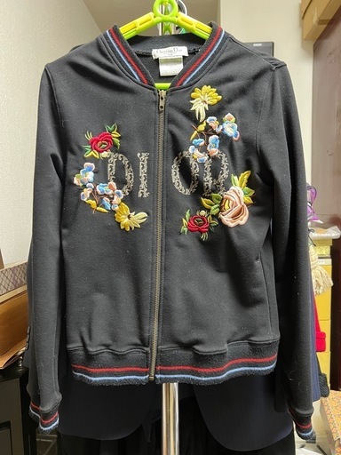 DIOR 刺繍ロゴ ウール ブルゾン ジャケット