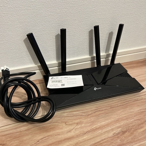 Wi-Fiルーター LANケーブル付き tp-link