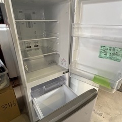 【売約済】③新生活 家電セット 冷蔵庫・洗濯機セット ミツビシ146L&ハイアール6.0kg　　新生活・学生さんにピッタリ！ の画像