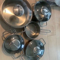 Fissler 古い鍋セットお譲りします