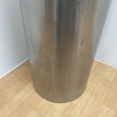 灰皿 ステンレス 大きい 中古品 火消しバケツ付属の画像