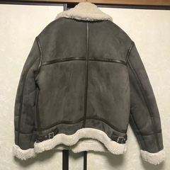 【ZARA ボアフライトジャケット】