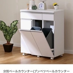 【定価1万5000円】ニトリ 分別ペールカウンター　ロモ